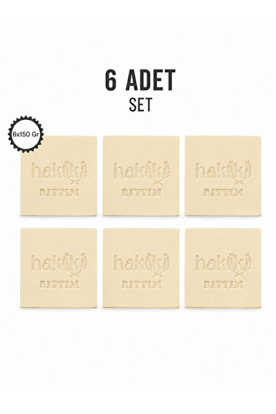 Hakiki Store 6 Pieces of Natural Bıttım Soap 150 Gr |   Bıttım and Yemeklik I...