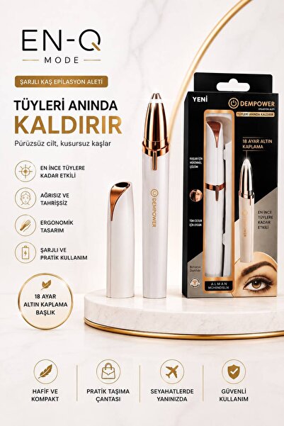 ENQ Şarjlı Kaş Epilasyon Aleti – Hassas ve Pratik Tüy Alma Cihazı