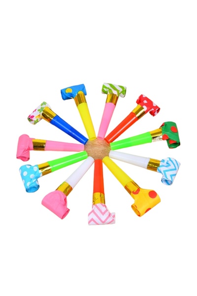 Choice1 30PCS 30/50 Pcs Fun Blowing Telescopic Whistle Toy Kids Party Birthda...