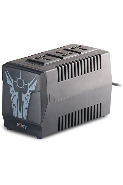 nJoy Regulator automat de tensiune Paladin 1000, 1000VA, 3 prize universale, ...