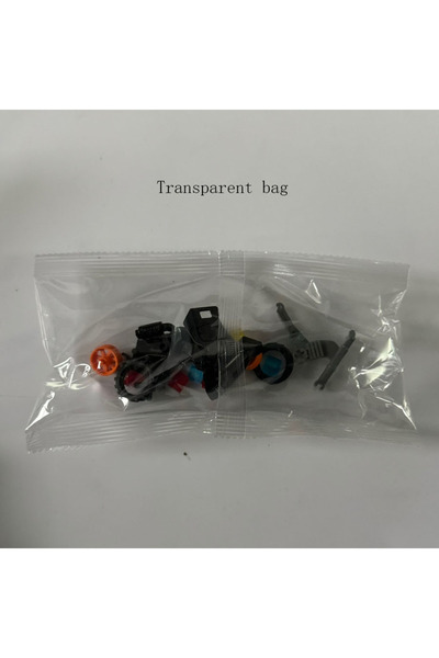 Choice black 1 Pc City Police SWAT Motorcycle Model Building Blocks DIY Model...