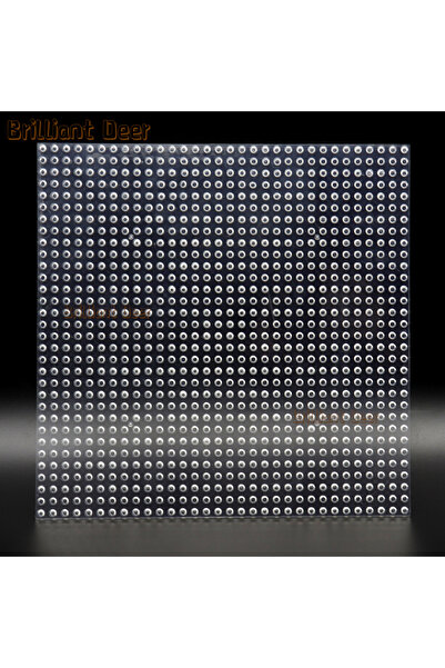 Choice1 1PCS Single Side Transparent Base Plate 32x32 Single Double Sided Sma...