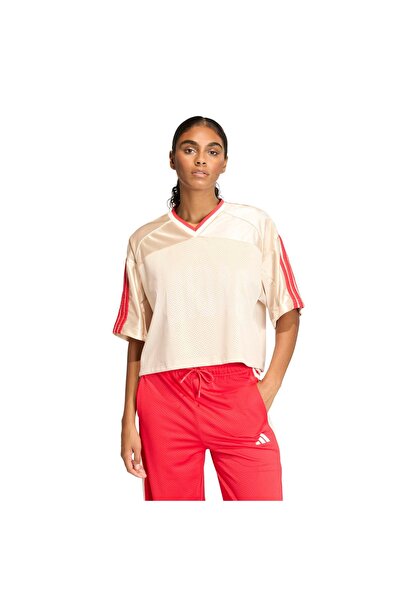 adidas Αθλητικά ρούχα W STA SEAS TEE JZ1073 Μπεζ