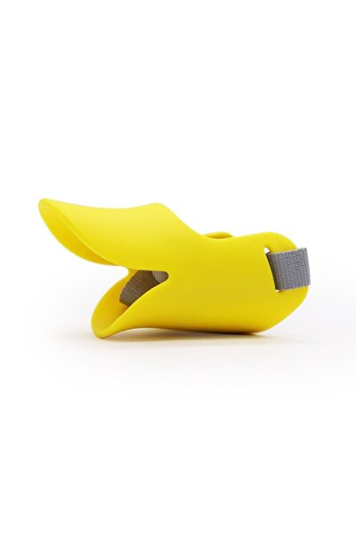 Choice13 S Yellow Adjustable Cute Duck Dog Mask TPR Anti Bite Dog Mouth Muzzl...