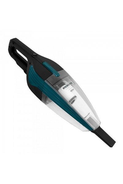Samus Aspirator 2 in 1 Stickletto Clean Pro, 600W, -type, rezervor 1.5 L, Filtru hepa lavabil, Negru-Turcoaz