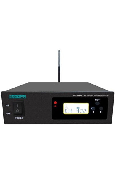 DSPPA Baza Sistem Wireless pe UHF DSP6616A, Frecventa automata pe infrarosu, ...