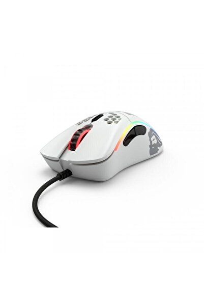Glorious Mouse Gaming Model D, RGB, 12000 DPI, 61g, 6 butoane, USB, Alb Mat