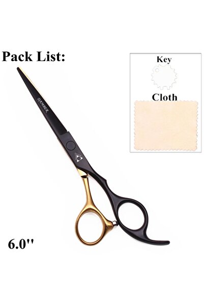 Choice3 888 HeiJin Ping 6.0 Hair Scissors 5.5 6.0 Professional Hairdressing S...