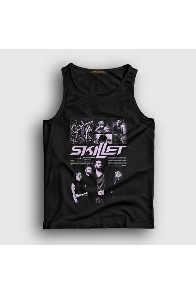 Presmono Unisex Black Rock Band Skillet Tank Top 604203Tt