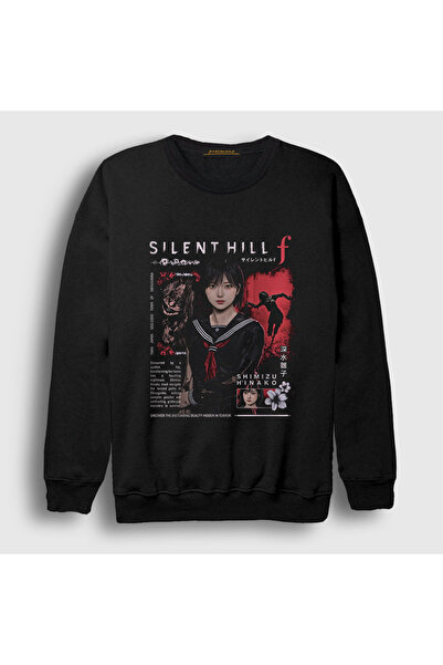 Presmono Unisex Black Shimizu Hinako Silent Hill F Sweatshirt 609757Tt