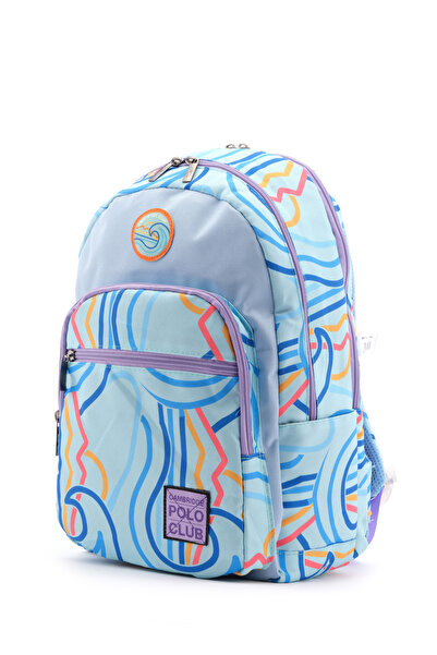 Cambridge Polo Club Wave Unisex Children's Primary School Bag - Multi-Compart...