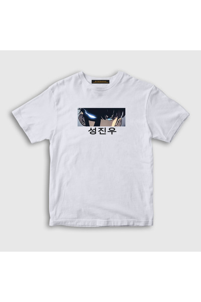 Presmono Bela unisex dečja T-shirt - Arise Sung Jinwoo, Solo Leveling, 434598tt