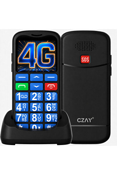 CZAY Telefon Mobil pentru Seniori cu Taste Mari CZAY®,Limba Romana, Volum Put...