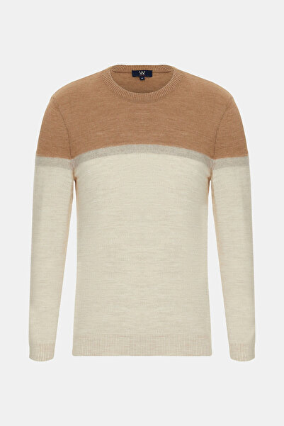W Collection BEJ TRİKO KAZAK