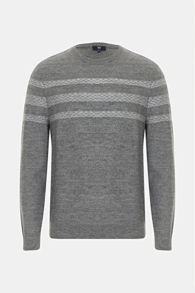 W Collection GRİ TRİKO KAZAK