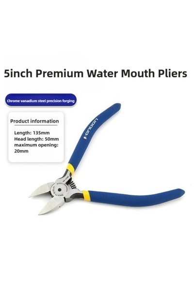 Choice 5 inch 5/6 Inch Professional Cutting Pliers Wire Stripping Tool Side C...