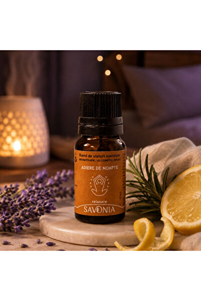 Savonia Adiere de Noapte - Blend Uleiuri Esentiale Naturale - Savonia, Relaxa...