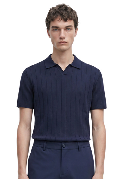 ANTHONY JACKSON Tricou Premium pentru bărbați, cu guler polo, Ravello