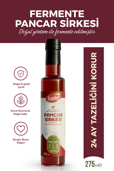 FRESHES FERMENTE PANCAR SİRKESİ 275ML