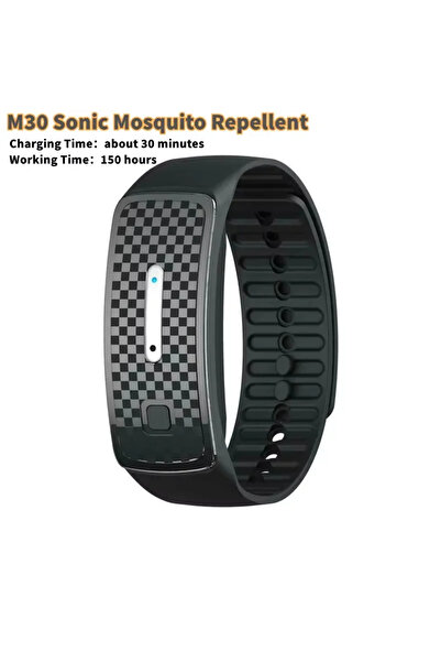 Choice Black Ultrasonic Mosquito Repellent Bracelet M30 kids Adult Anti Mosqu...