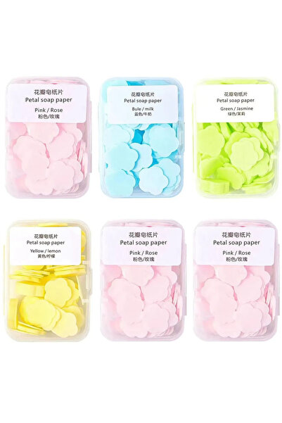 Choice5 6pcs mix 1/2/3/6pcs portable soap paper Bath hand washing disposable ...