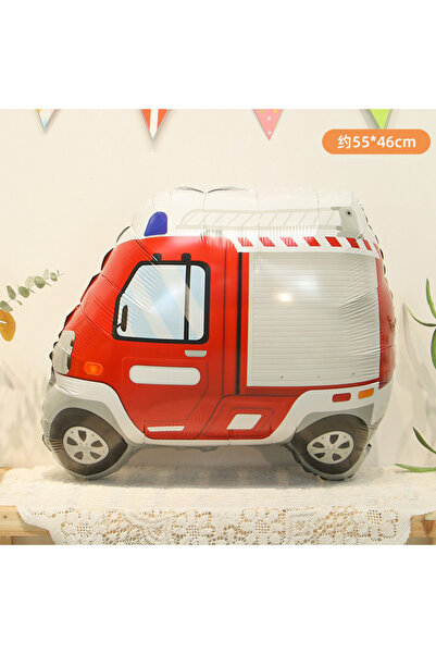 Choice Other Fire Engine Cute Cartoon Car Aluminum Film Balloons Children's B...