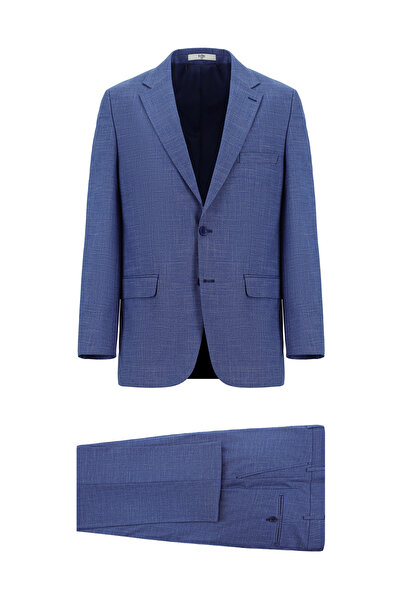 Kiğılı 4 Drop Relaxed Fit Rahat Kesim Desenli Takım Elbise