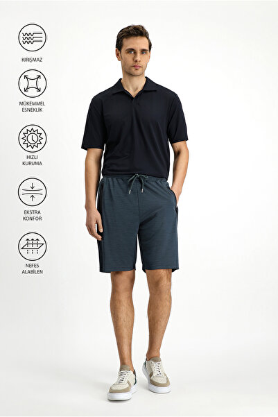 Kiğılı Pantaloni scurți sport tricotați