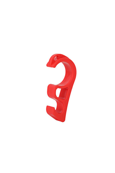 Choice1 قفل أمان أحمر للدراجات النارية والهوائية، بخطاف فرامل ومشبك، عالمي لم...
