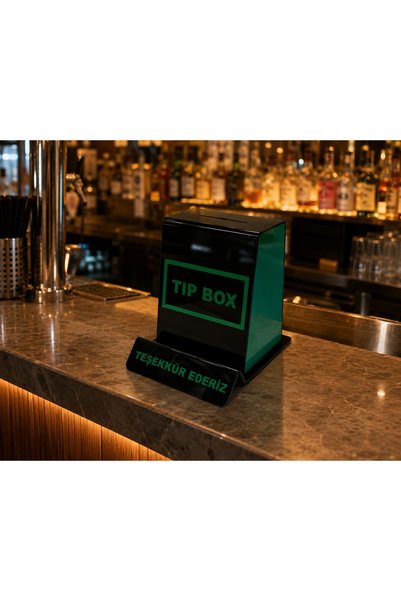 miraj reklam Phosphorescent Green Type Box Tip Box