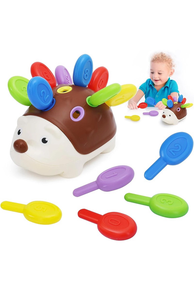 Choice 1PCS Sensory Hedgehog Cute Animals Toys Toddler Montessori Fine Motor ...