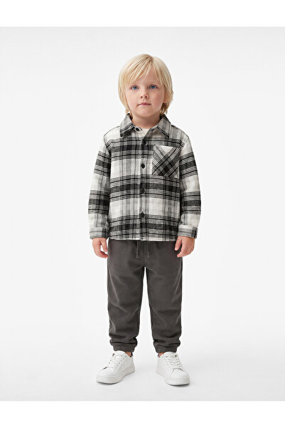 Koton Elastic Waistband, Drawstring Pockets, Jogger Sweatpants
