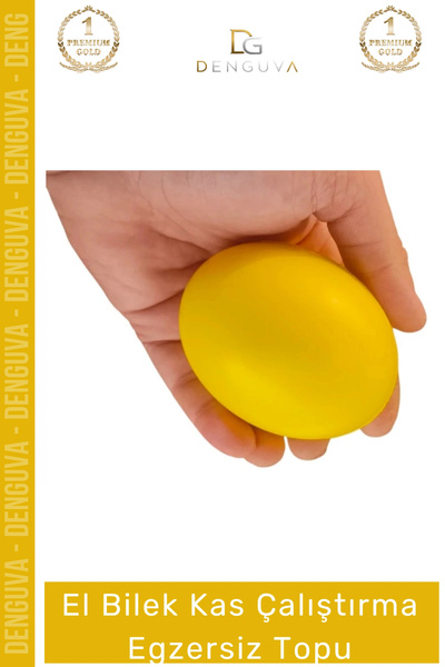 Denguva # Exerciseball Hand Wrist Rehabilitation Finger Ellipse Strengthener ...
