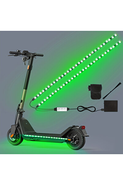 Choice Black Electric Scooter LED Night Riding Warning Strip Light Suitable f...