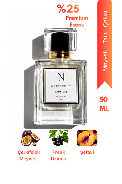 NEFISCENT CARNIVAL KİRKE Unisex Parfüm 50 ml EDP | Ahududu, Şeftali & Vanilya