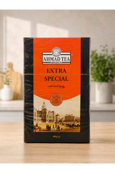 Ahmad Tea EXTRA SPECİAL bergamot aromalı siyah dökme seylan çay 400 gr