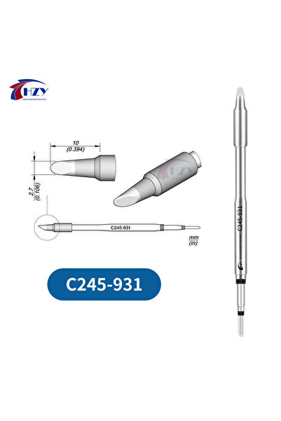 Choice17 C245-931 HZY C245 Series Soldering Iron Tips I/IS/K/SK/939/945/966 U...