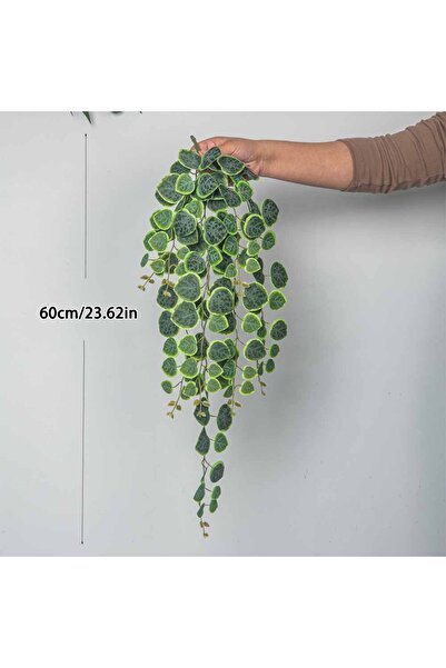 Choice 60cm Green 60-80cm Artificial Hanging Vines Tropical Eucalyptus Plants...