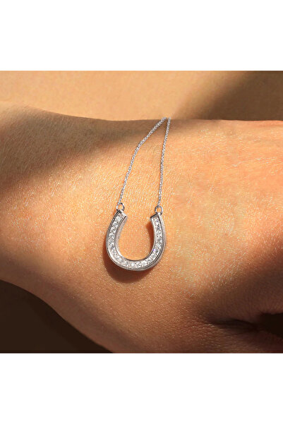Choice XL1045 Huitan U Shaped Pendant Necklace for Women Exquisite Wedding Ne...
