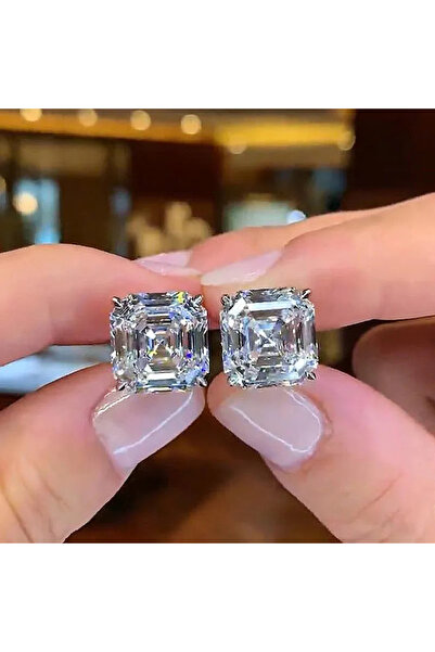 Choice E2593 Huitan Versatile Stud Earrings for Women Bright Zirconia Ear Stu...