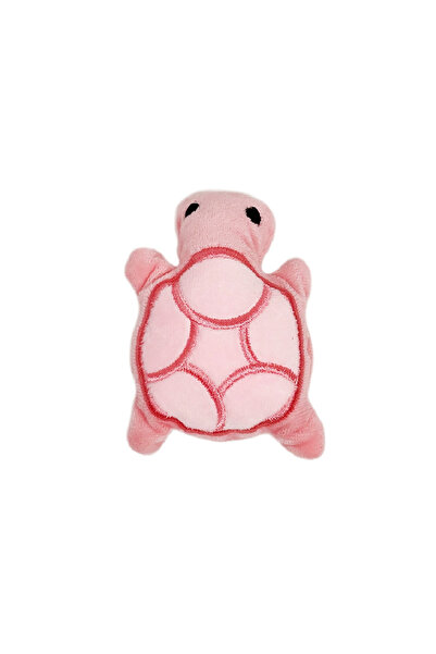 Choice Pink Mini Cute Turtle Dog Plush Toy, Squeaking Dog Teething Sound Toy,...
