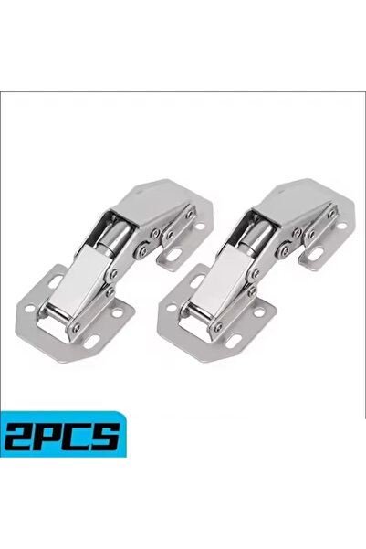Choice 2PCS 2/4/10PCS 90 Degree Cabinet Hinges No-Drilling HoleHydraulic Buff...