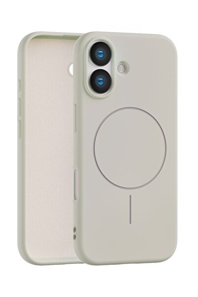Vissona iPhone 16 Uyumlu İçi Kadife Magsafe Wireless Şarj Özellikli Telefon K...