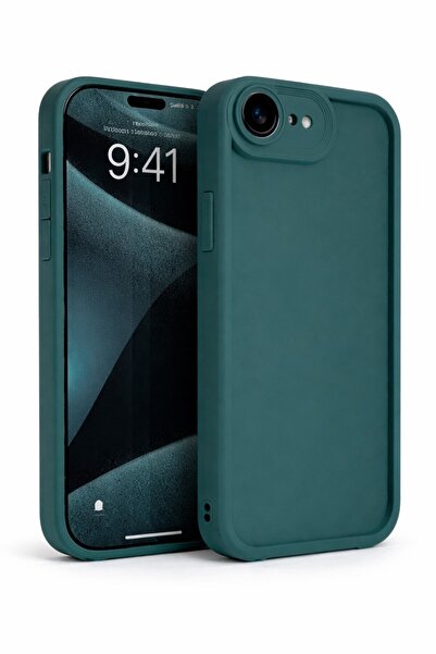 Vissona iPhone 16E / 17E Kılıf – Kamera Çıkıntılı – Mat Silikon Telefon Kılıfı