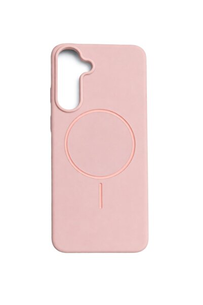 Vissona Samsung Galaxy S23 FE Kılıf – İçi Kadife – MagSafe Uyumlu – Pembe Ren...