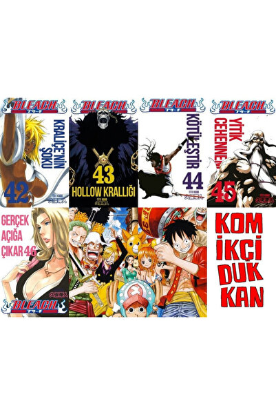 Gerekli Şeyler Yayıncılık BLEACH 42-43-44-45-46 (KD 5 KİTAP MANGA SET + POSTE...