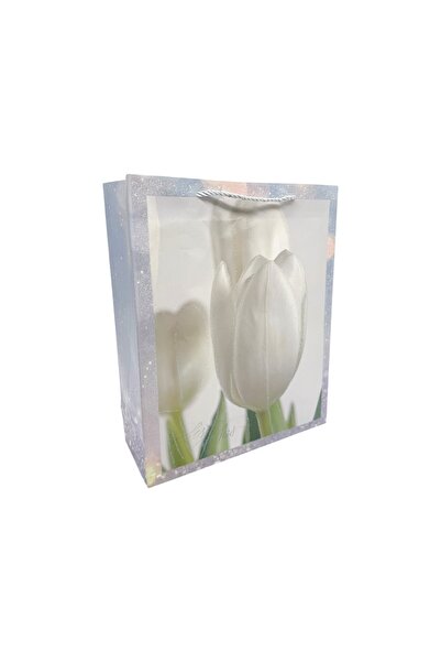AFO Set 12 Pungi Cadou Glitter si Lalele Lavander 26x32x10