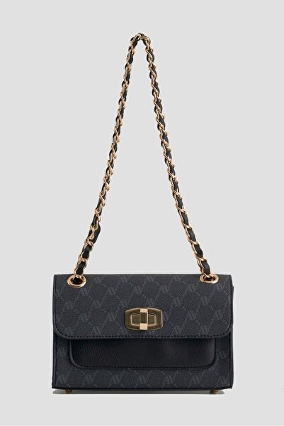 Armine Γυναικεία τσάντα χειρός και ώμου με λεπτομέρεια αλυσίδας