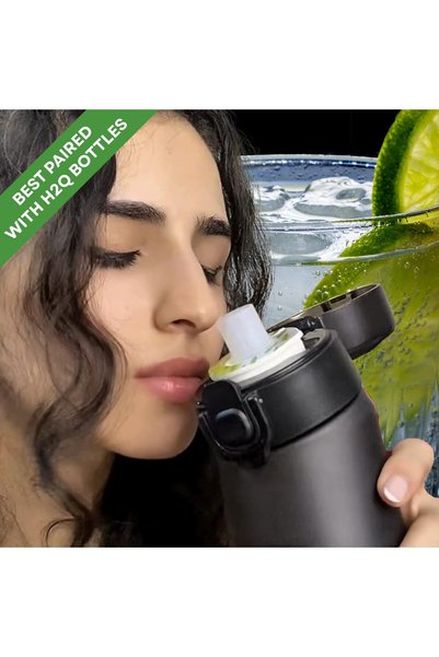 H2Q Flavor Scented Pods, 3-Pack, Refill Pods for Water Bottles, Sugar-Free, 0 Calorie, Air-Scent Hydration, Compatible with all Bottle Types, for Kids & Adults