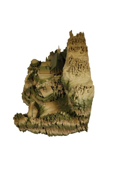 OEM Rivendel Lord of The Rings 19x13cm, iluminată